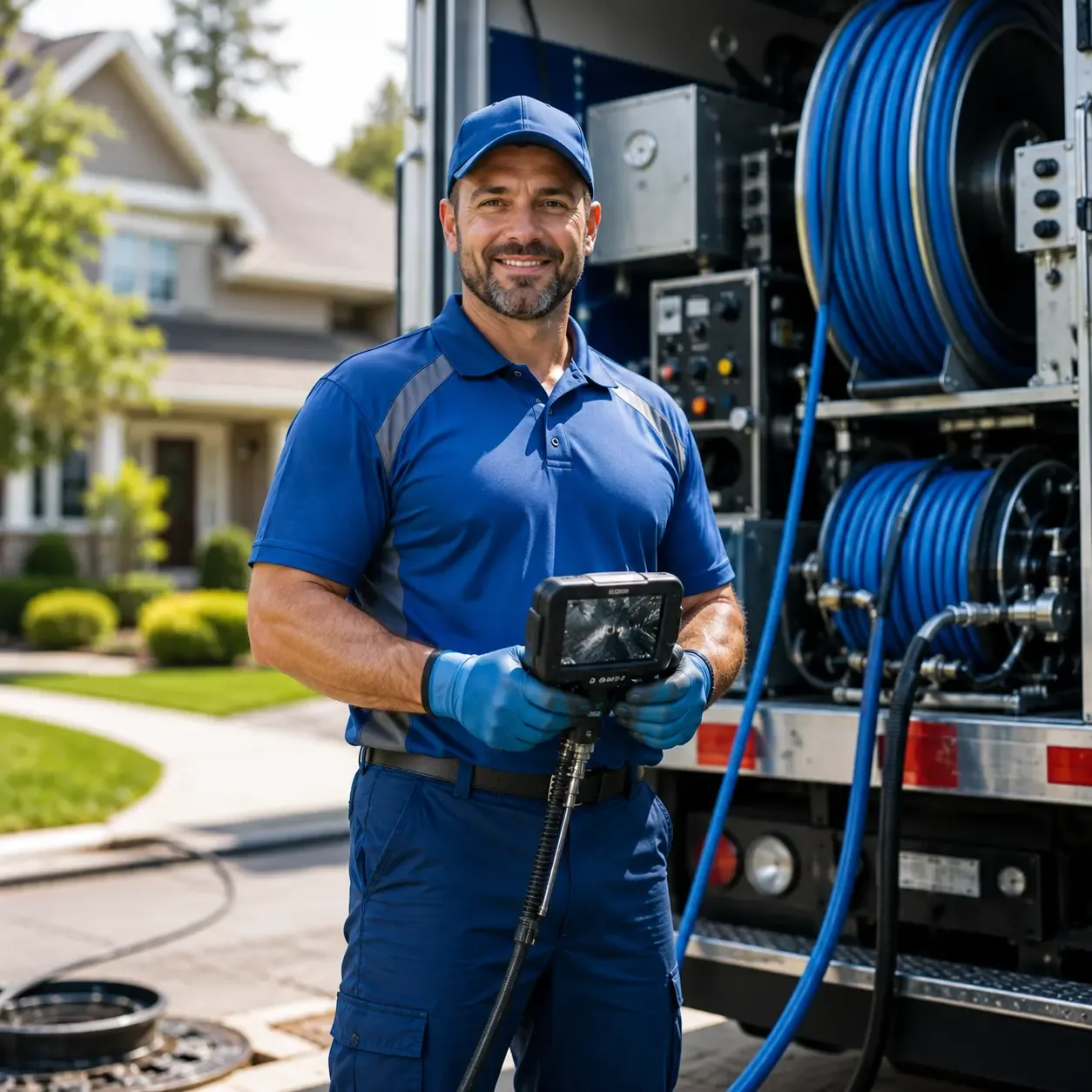 Local outdoor drain cleaning specialists in Center, TX